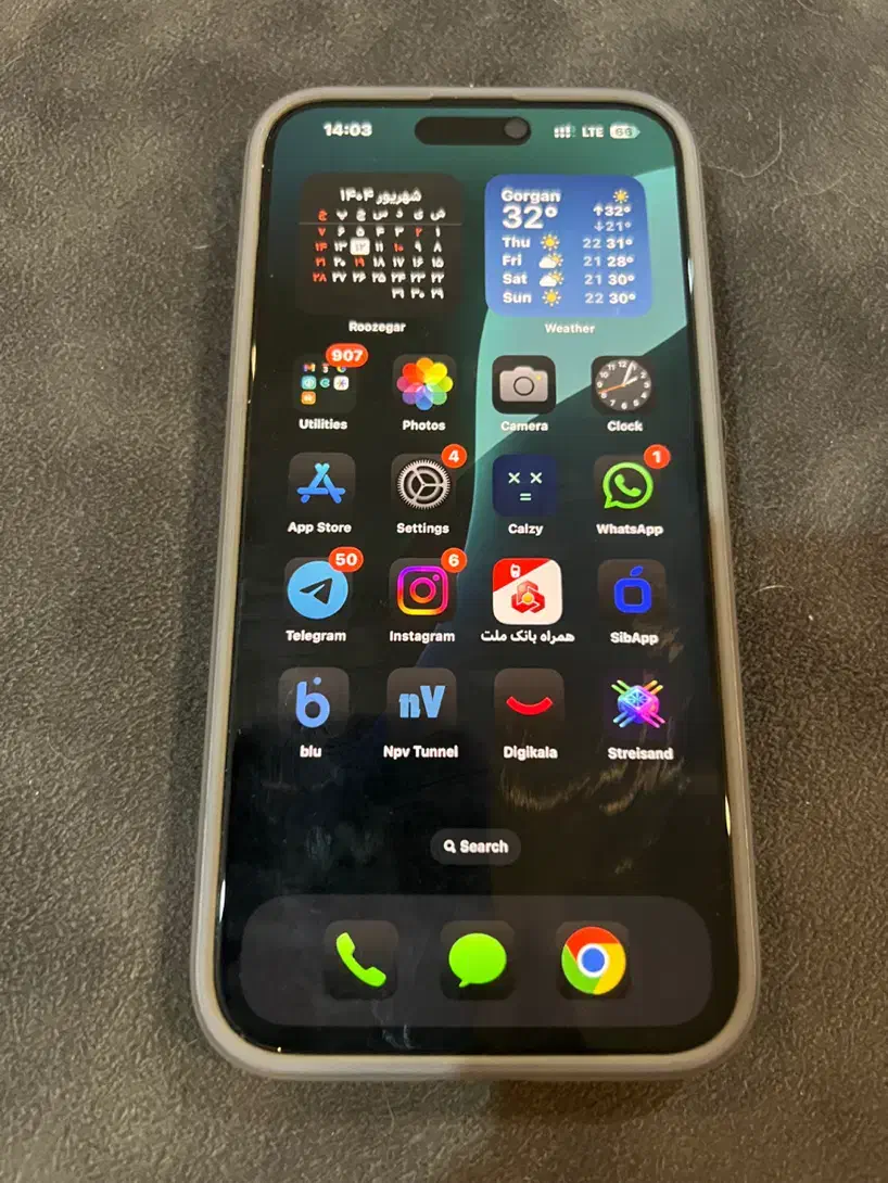 آیفون 15 پرو مکس لا زرورقی|موبایل|گرگان, |دیوار