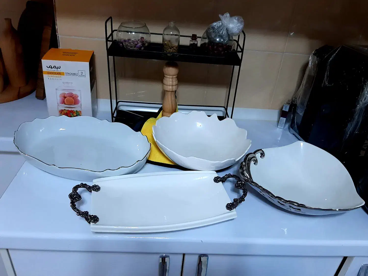 ظروف سالم و در حد نو|ظروف سرو و پذیرایی|ایلام, |دیوار