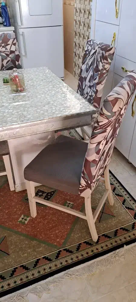 میز غذاخوری ۴ نفره|میز و صندلی غذاخوری|شاهین‌شهر, شهرک میلاد|دیوار