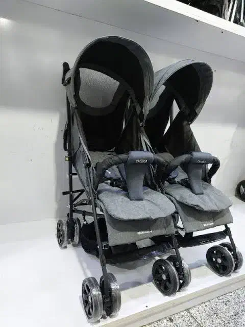 کالکسه دوقلو کنارهم دیبا پلاس برند دلیجان|کالسکه و لوازم جانبی|بیرجند, |دیوار