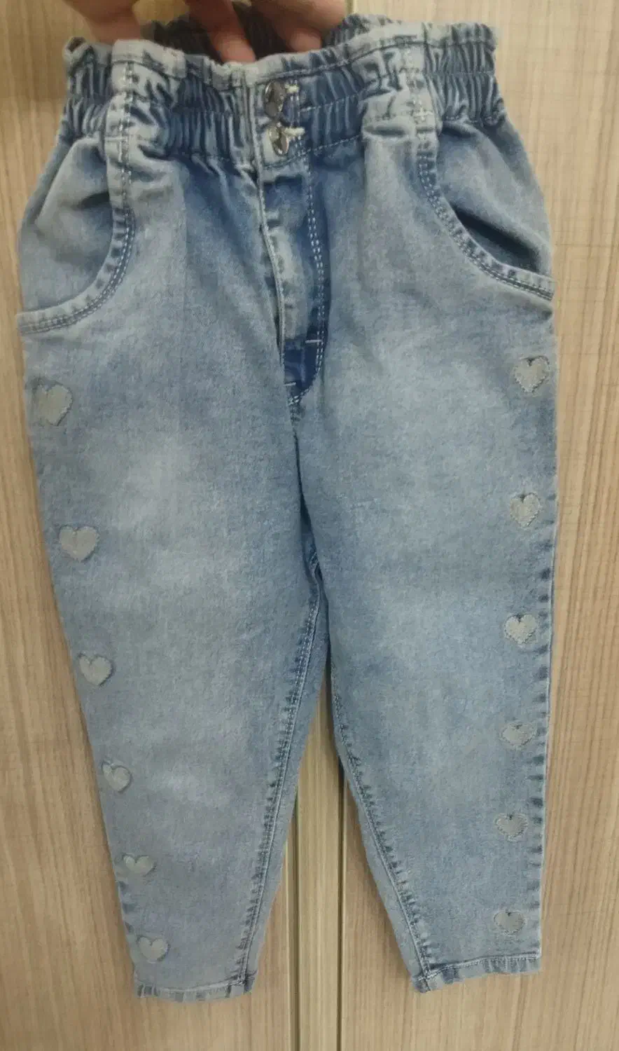 شلوار لی دخترانه|کفش و لباس بچه|میانه, |دیوار