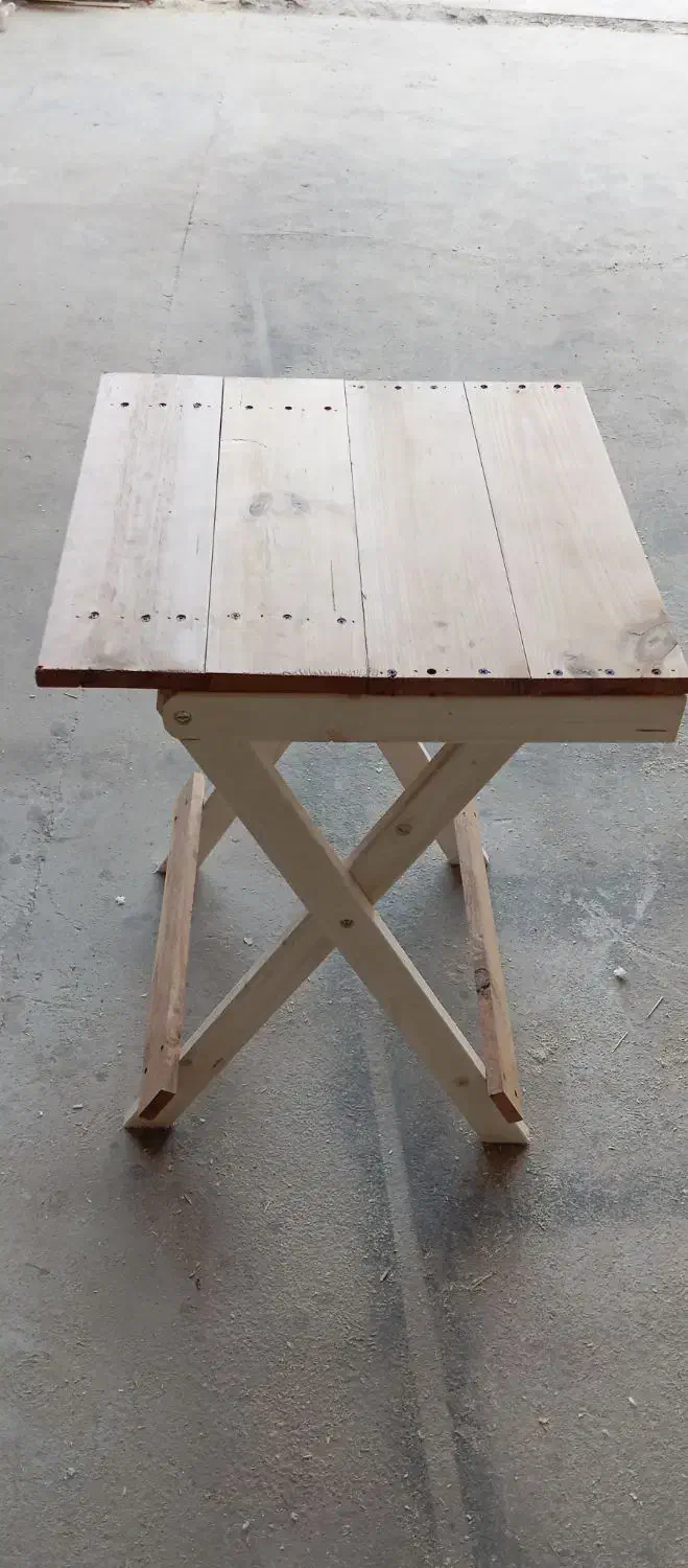 میز تاشو چوبی|میز و صندلی غذاخوری|دزفول, |دیوار