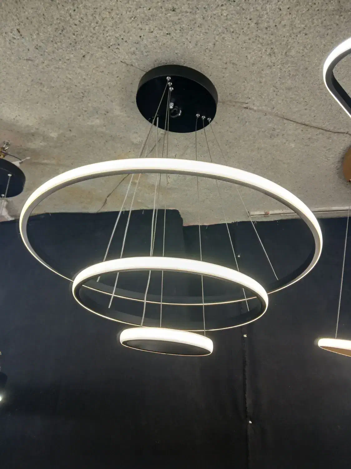 لوستر خطی با طرح های مختلف|لوستر و چراغ آویز|تبریز, |دیوار