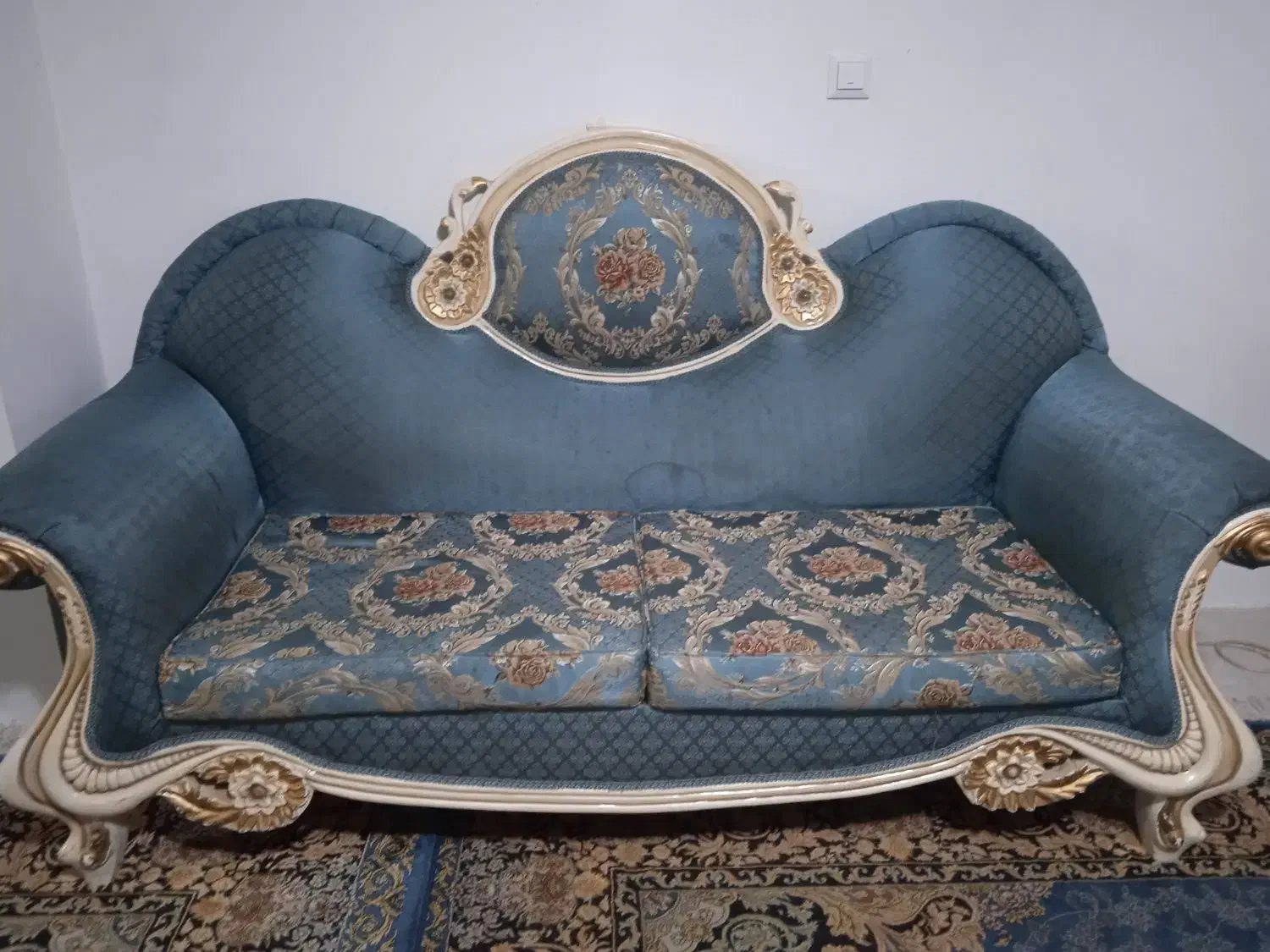 مبل ومیز غذاخوری(باهم ست هستن)|مبلمان خانگی و میز عسلی|بهارستان, |دیوار