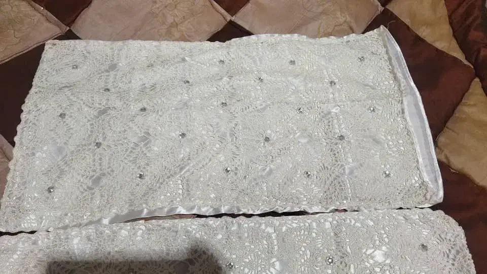 فروش روتختی دست بافت ابریشمی نو،نو|سرویس روتختی|اصفهان, فرح آباد|دیوار