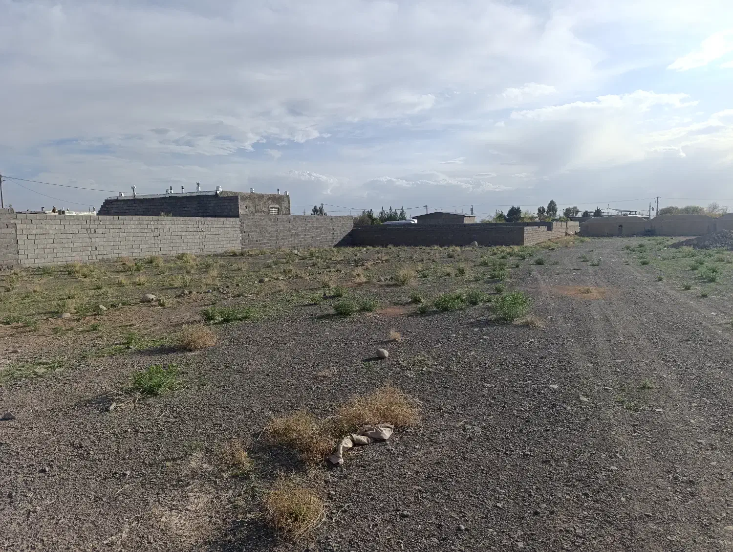 فروش زمین بنیاد مسکنی روستایی اسحاق اباد|فروش زمین و ملک کلنگی|پاریز, |دیوار