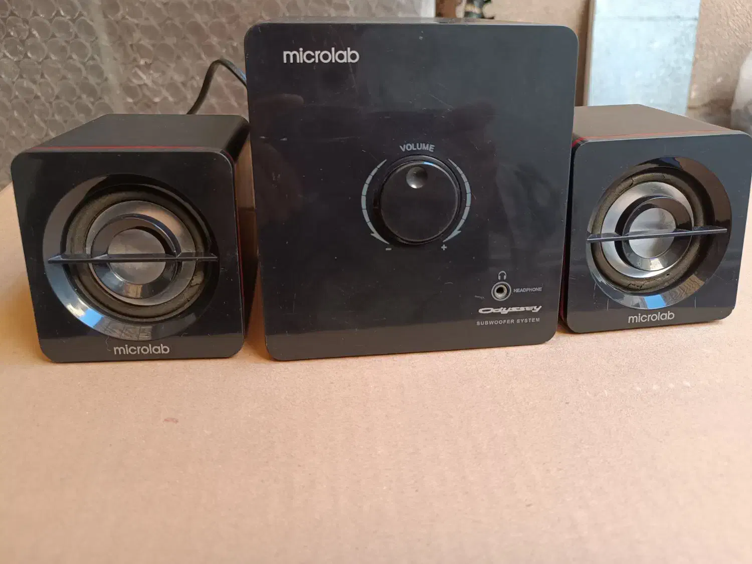 اسپیکر رومیزی میکرولب|قطعات و لوازم جانبی رایانه|قرچک, باقرآباد|دیوار