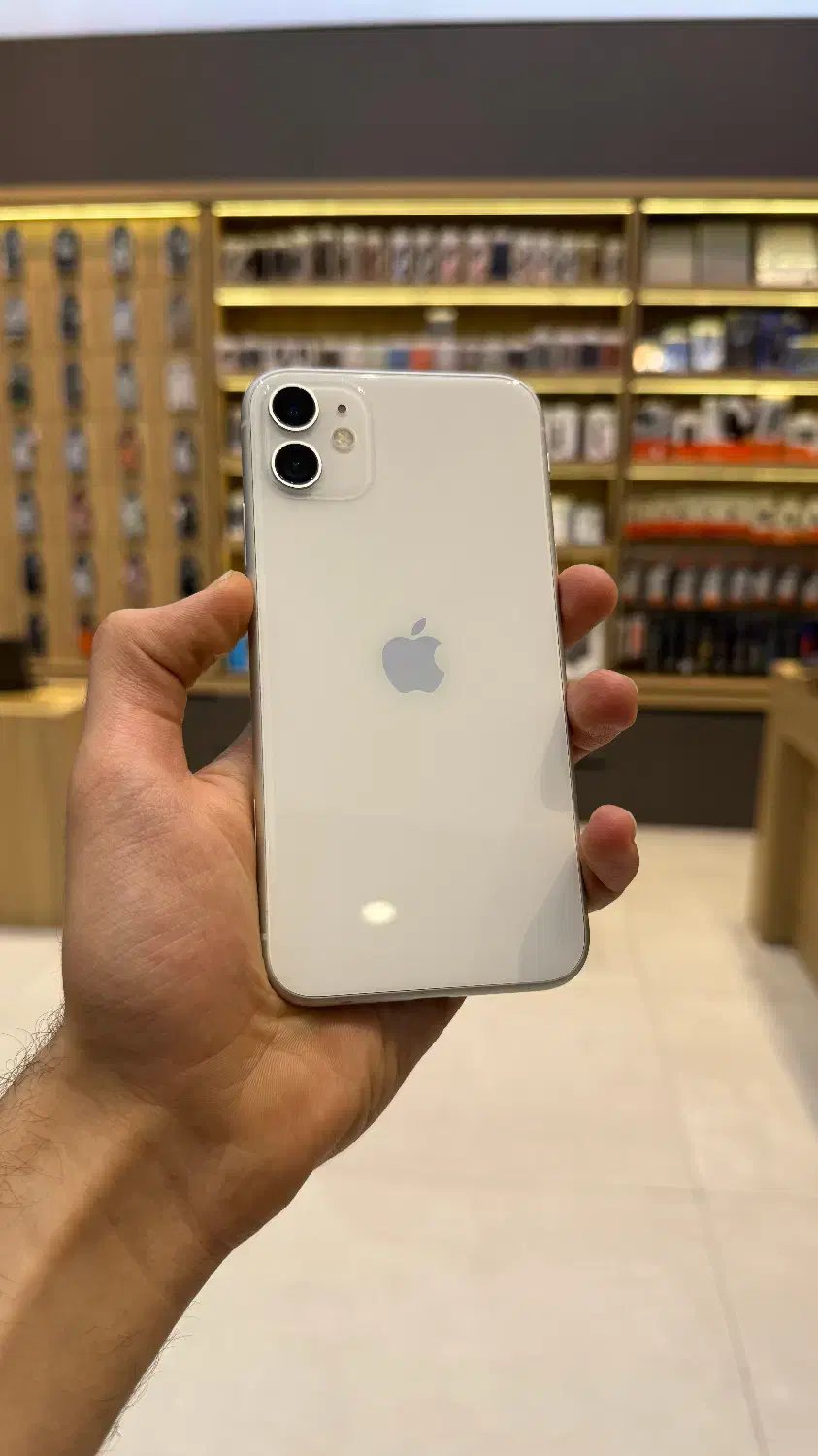 آیفون 11 با حافظه 128 گیگابایت تک سیم سفید|موبایل|مشهد, کوثر|دیوار