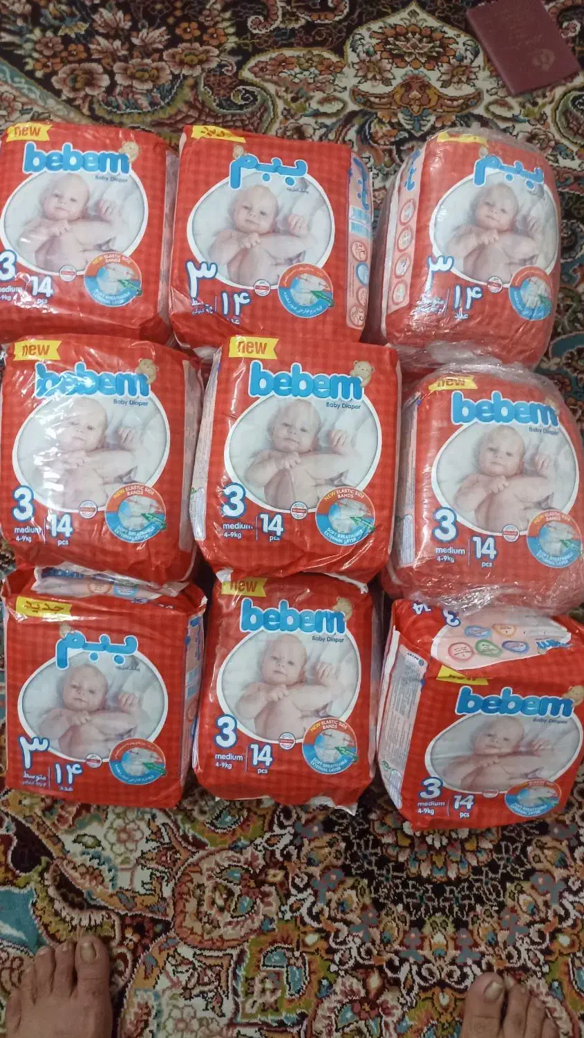 پوشک ببم شماره3|آرایشی، بهداشتی، درمانی|آزادشهر, |دیوار