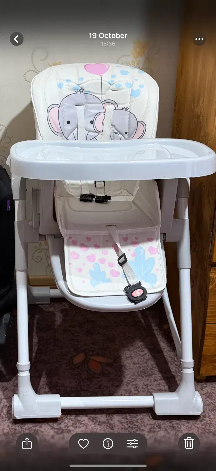 صندلی غذا بچه|تخت و صندلی بچه|گرگان, |دیوار