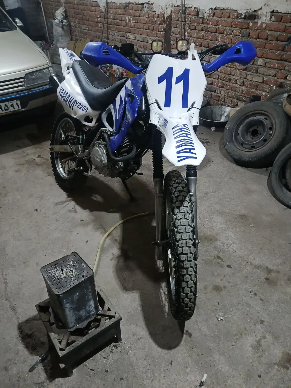 تریل ۲۰۰طرح yzمزایده|موتورسیکلت|اردبیل, |دیوار