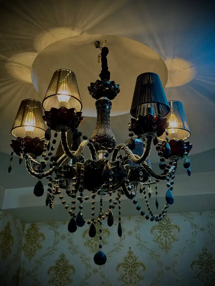 لوستر مشکی|لوستر و چراغ آویز|شهریار, شهریار|دیوار