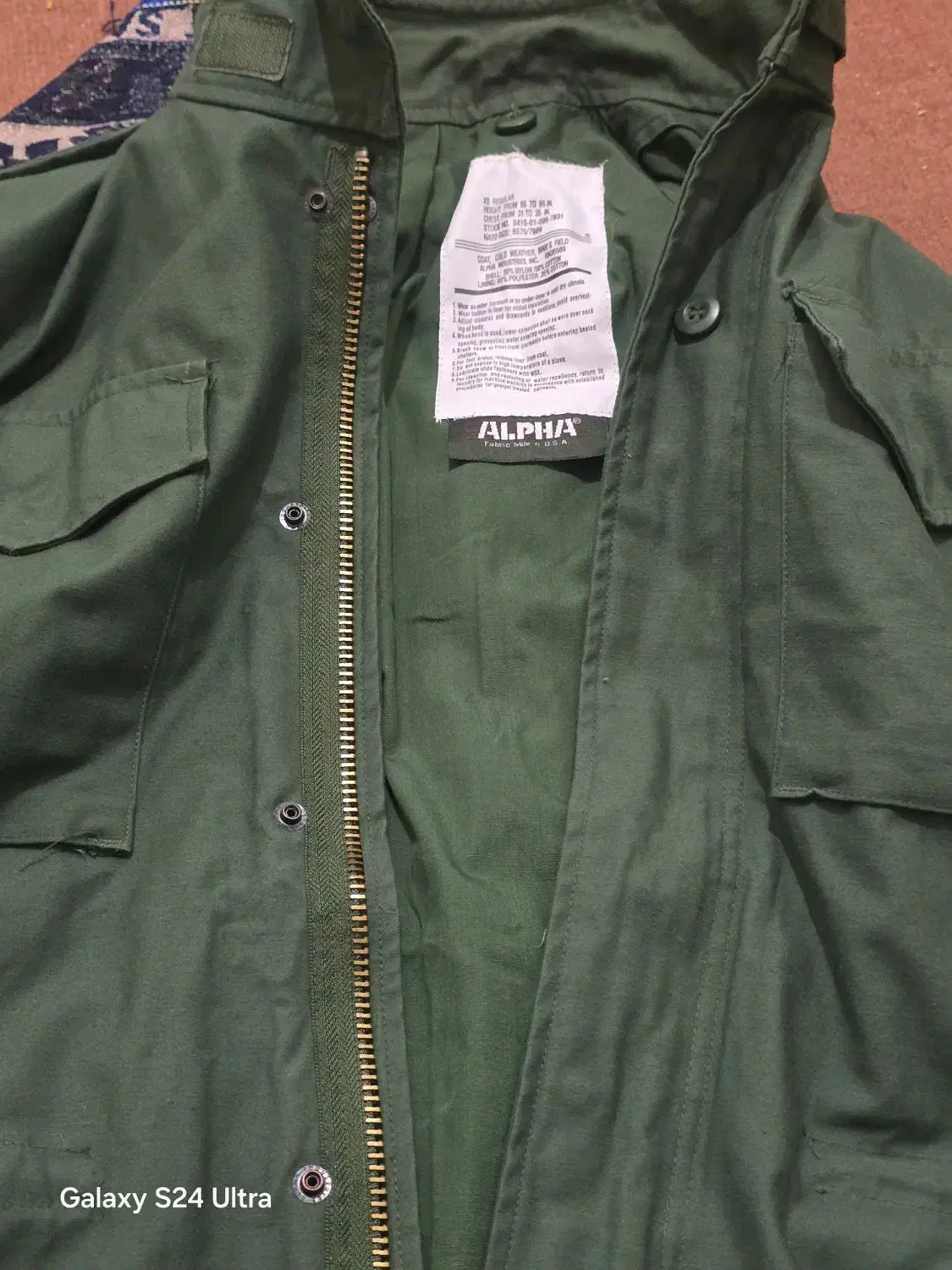 اورکت الفا اصلی|لباس|سنگدوین, |دیوار