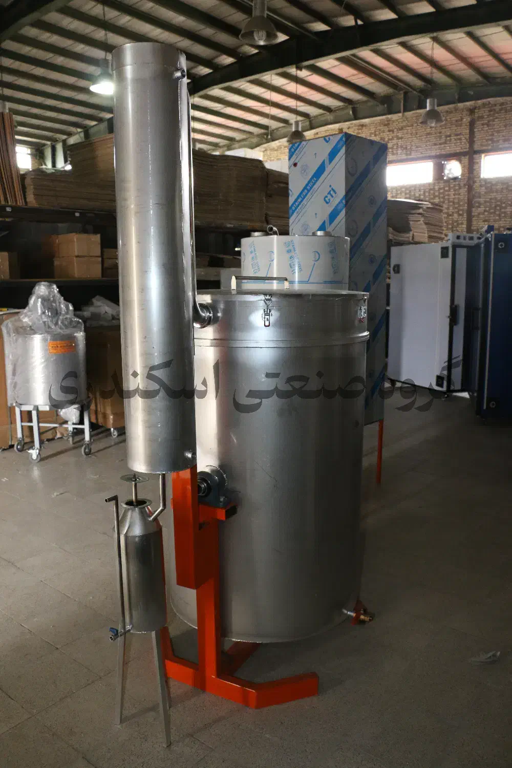 دیگ صنعتی عرقگیری تقطیر عرق گیر و گلاب گیر 400|ماشینآلات صنعتی|گرگان, |دیوار