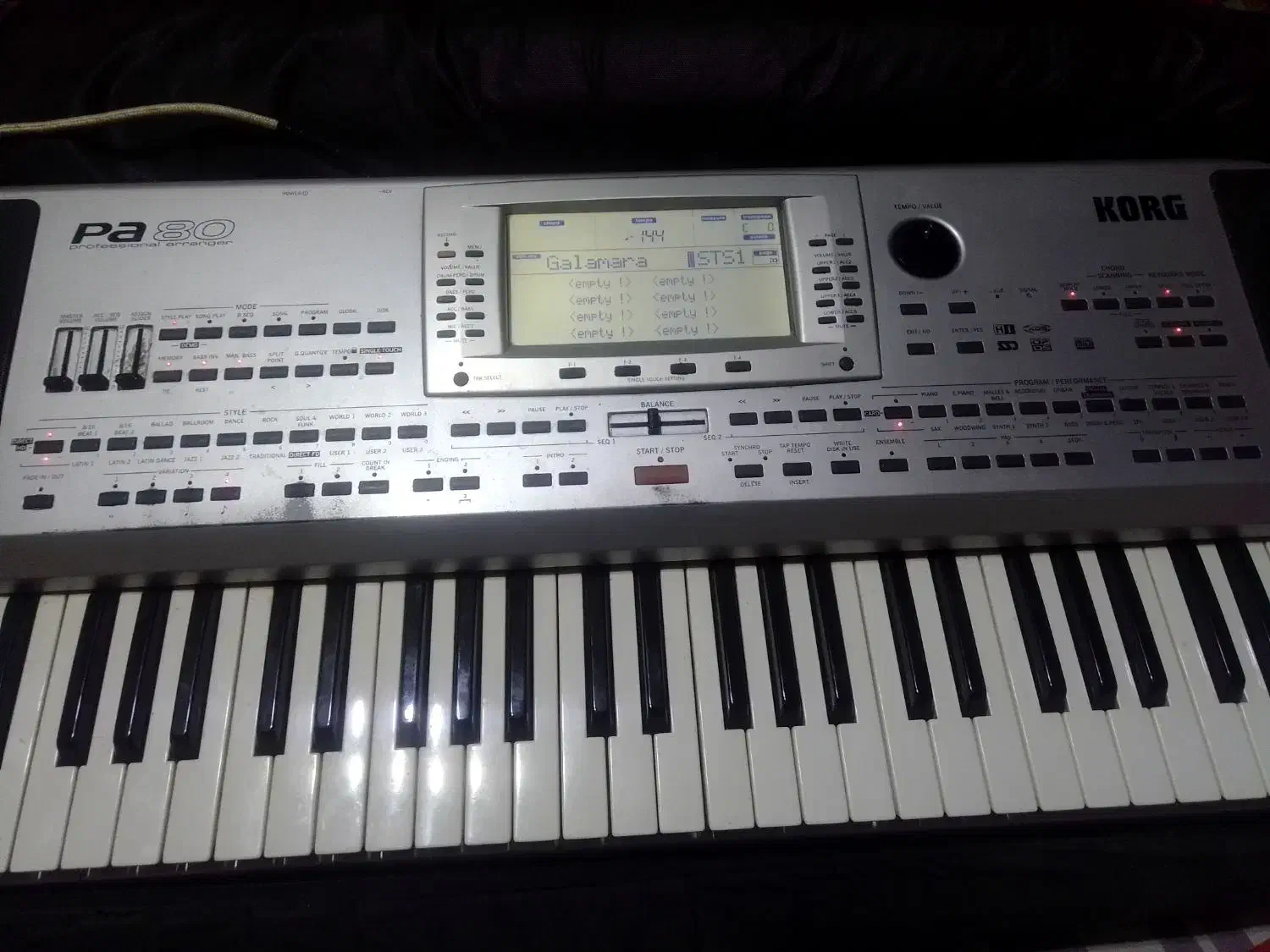 ارگ pa80|پیانو، کیبورد، آکاردئون|دماوند, دماوند|دیوار