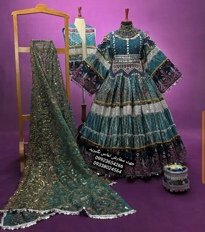 لباس گند مجلسی،محلی ساری دامن،لباس عروس و حنابندان|لباس|تهران, عبدل‌آباد|دیوار