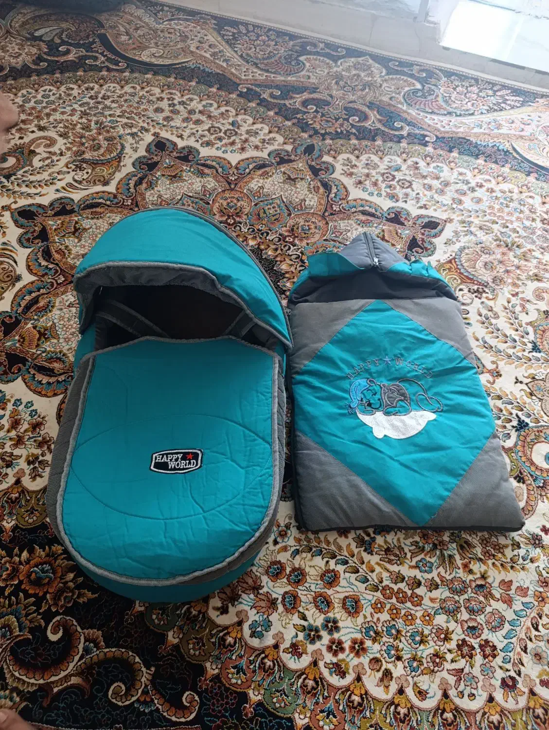 قنداق فرنگی و ساک  حمل نوزاد|اسباب و اثاث بچه|شیراز, تندگویان|دیوار