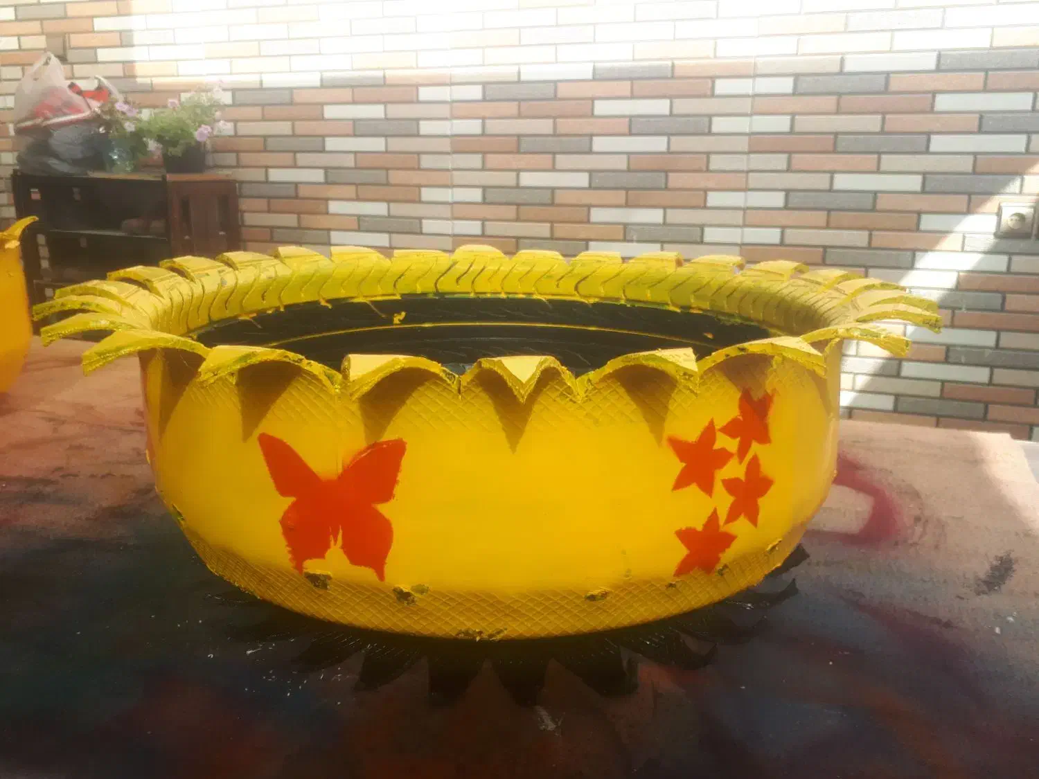 گلدان باغ ویلا|صنایع دستی و سایر لوازم تزئینی|اصفهان, قهجاورستان|دیوار