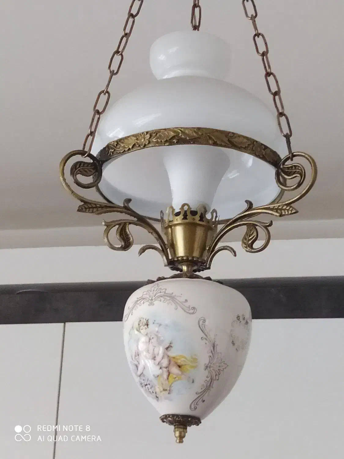 لوستر برنز اصل مخصوص اشپزخانه یا اتاق|لوستر و چراغ آویز|خواجه, |دیوار