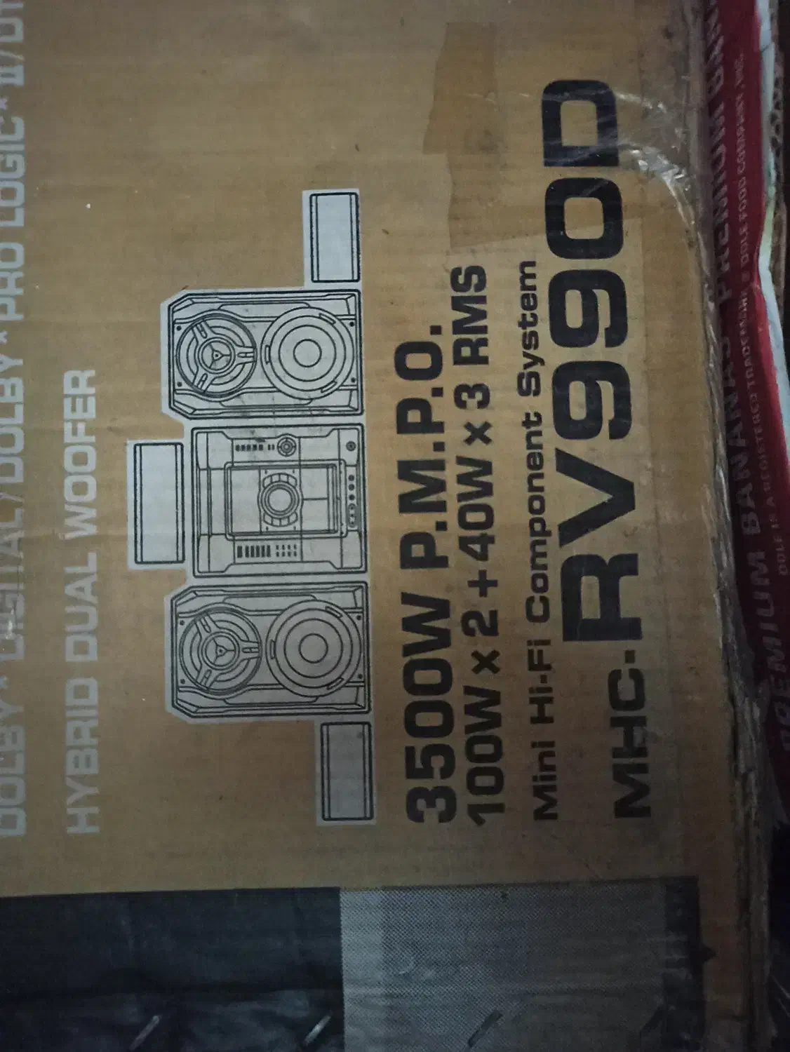 ضبت صوت Sony اصل مدل MHC-RV990D|سیستم صوتی خانگی|تهران, شهرک پرواز|دیوار