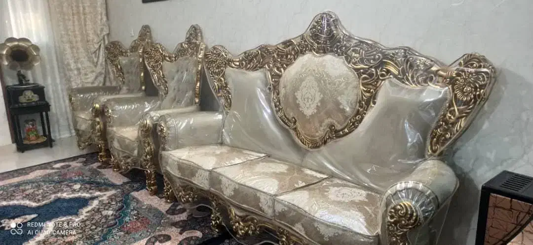 مبل سلطنتی|مبلمان خانگی و میز عسلی|ورامین, ورامین|دیوار