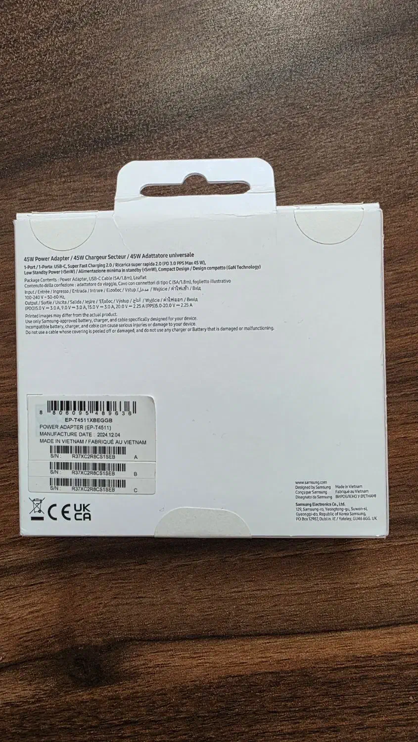 شارژر سامسونگ مدل EP- T4511 اصل سامسونگ، ویتنام|لوازم جانبی موبایل و تبلت|اردبیل, |دیوار