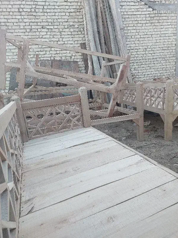 تخت سنتی*|تخت و سرویس خواب|فلاورجان, |دیوار