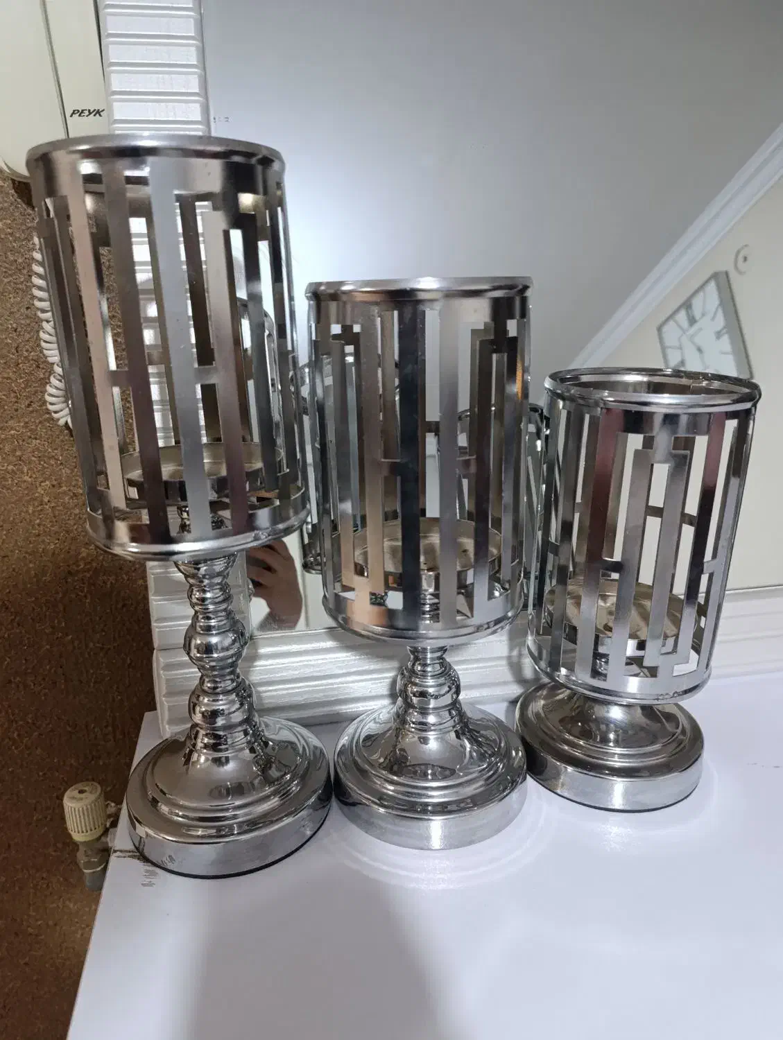 شمعدان|صنایع دستی و سایر لوازم تزئینی|شاهین‌شهر, شهرک هشت بهشت|دیوار