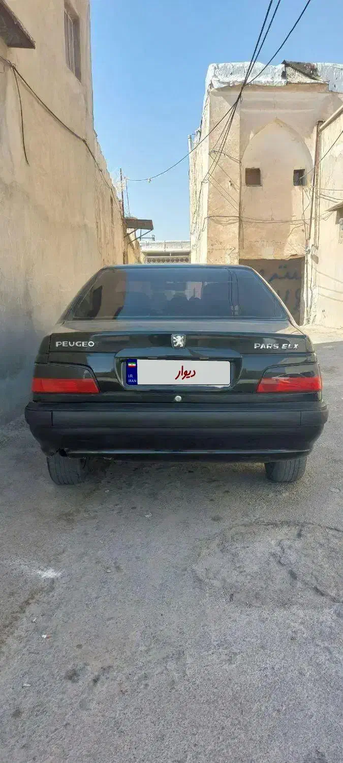 پارس سال ۹۰ مشکی فروش یا معاوضه|خودرو سواری و وانت|کازرون, |دیوار