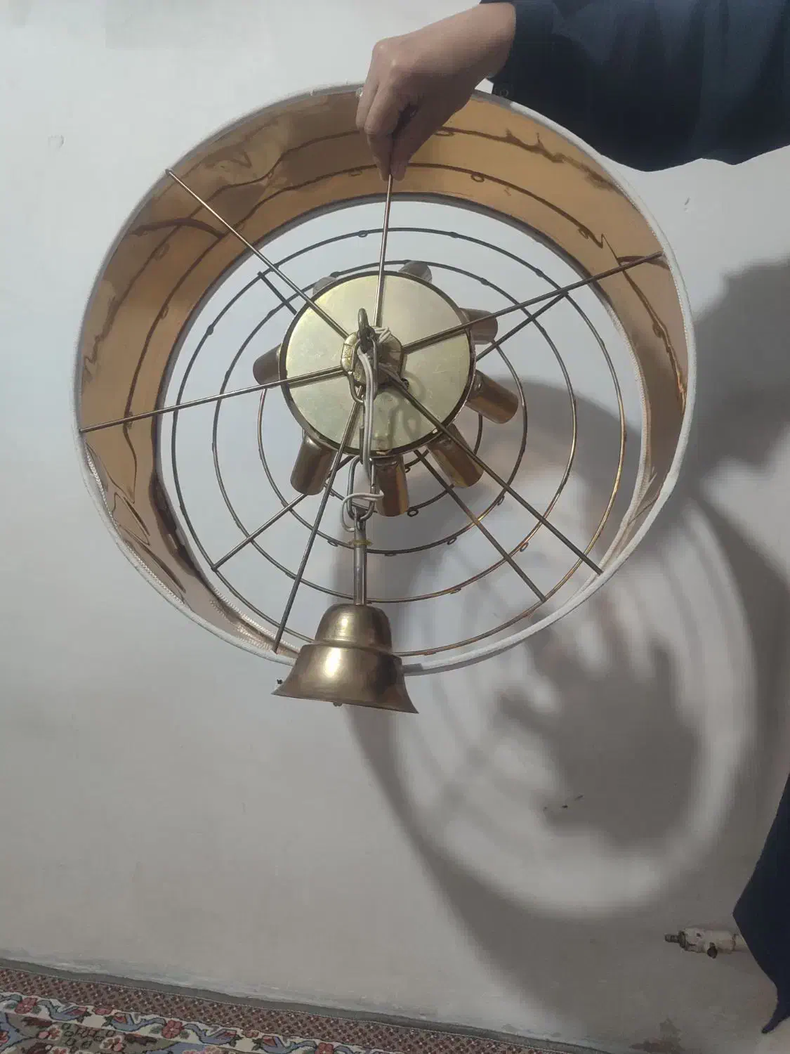 لوستر مخمل|لوستر و چراغ آویز|خرمآباد, |دیوار