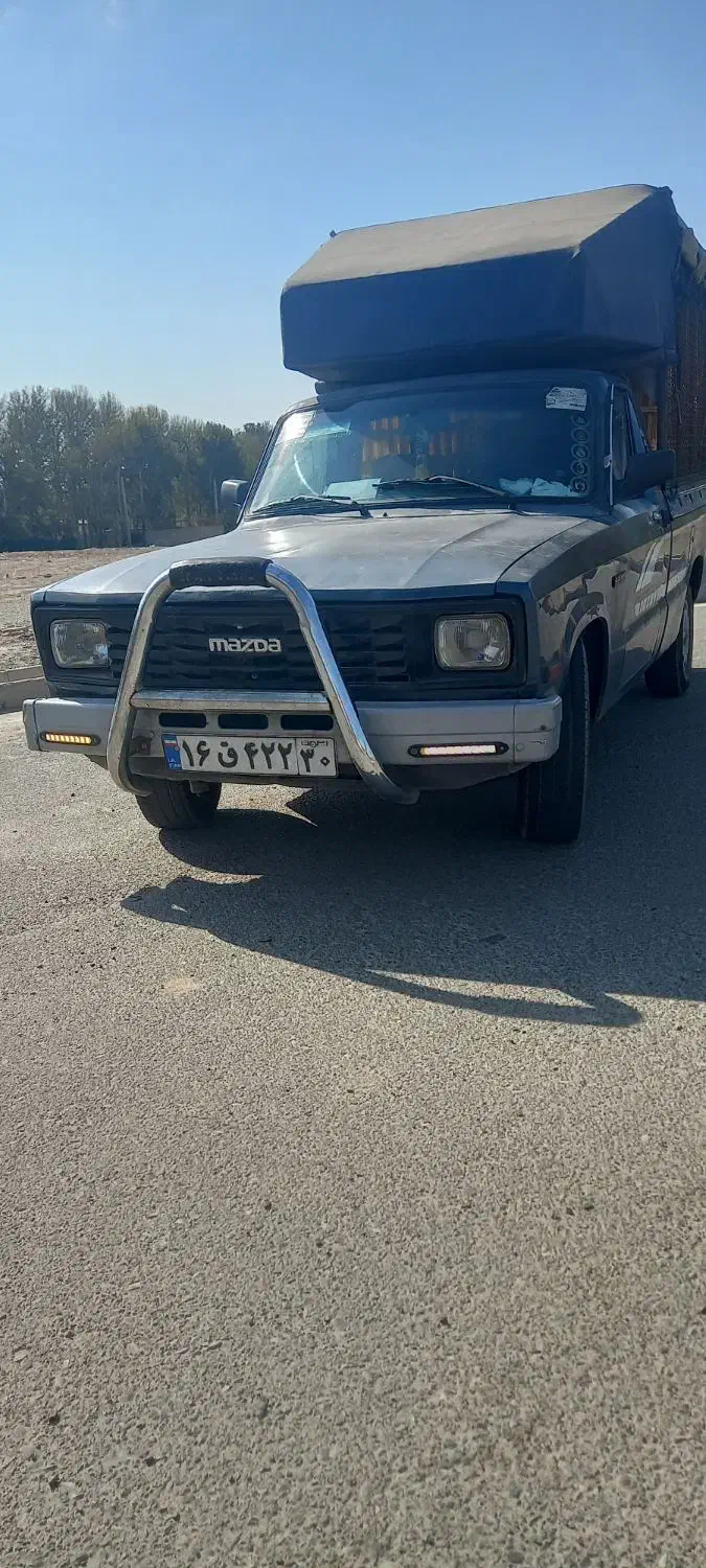 مزداوانت درجه یک به شرط کارشناسی فنی یک بدون رنگ|خودرو سواری و وانت|اراک, |دیوار