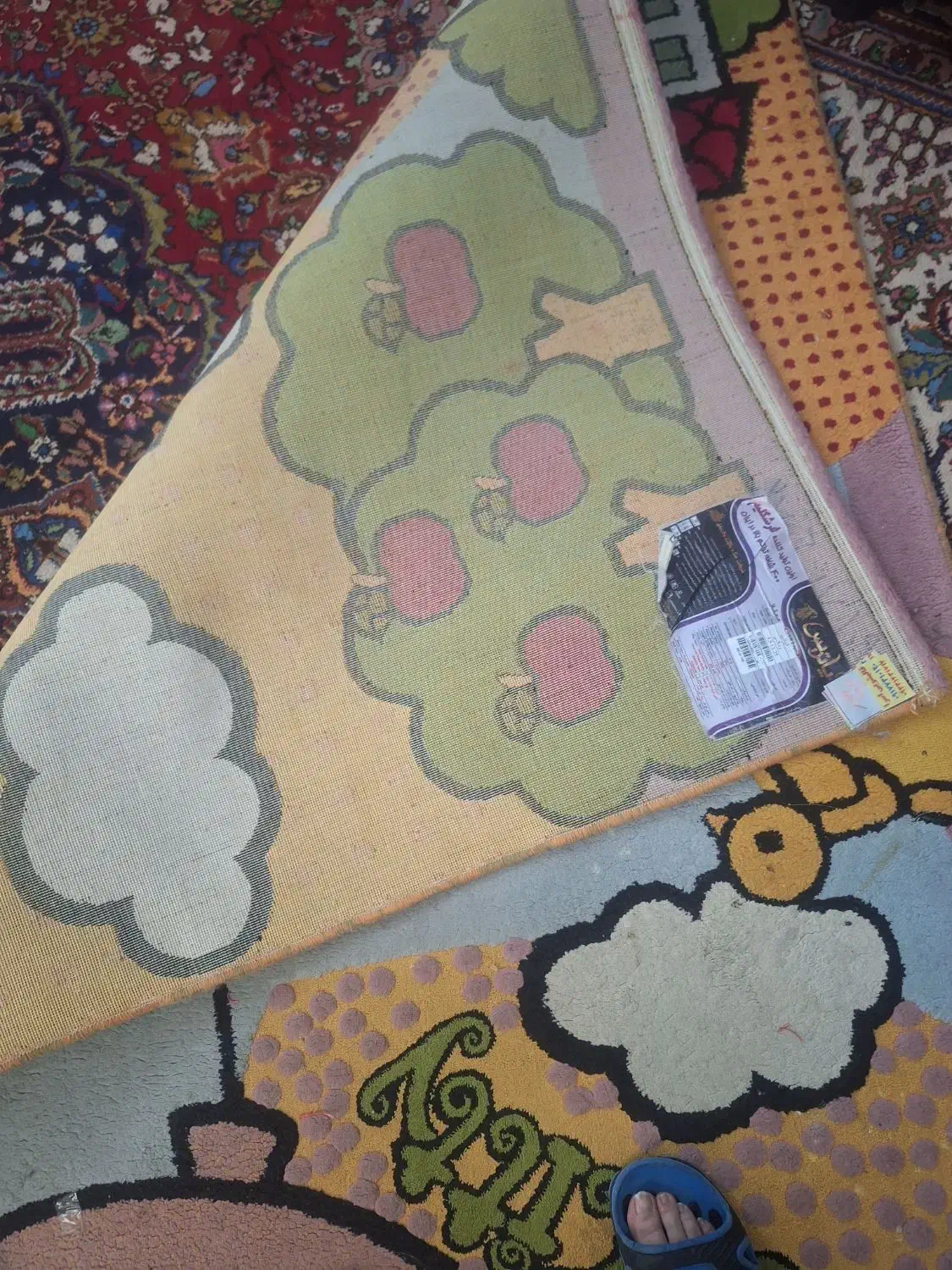 فروش قالیچه اتاق کودک|فرش|شیراز, غدیر شمالی|دیوار