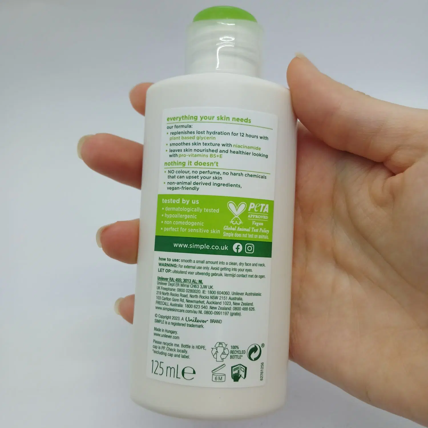 کرم آبرسان سیمپل اصلSimple Replenishing Rich 125ml|آرایشی، بهداشتی، درمانی|تهران, بهارستان|دیوار