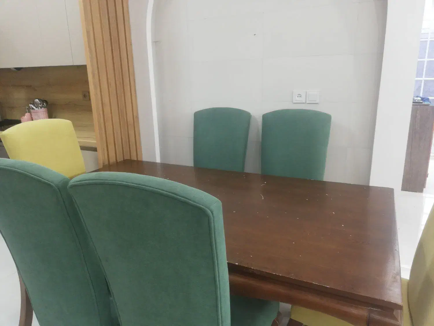 فروش میز ناهارخوری شش نفره|میز و صندلی غذاخوری|جهرم, |دیوار