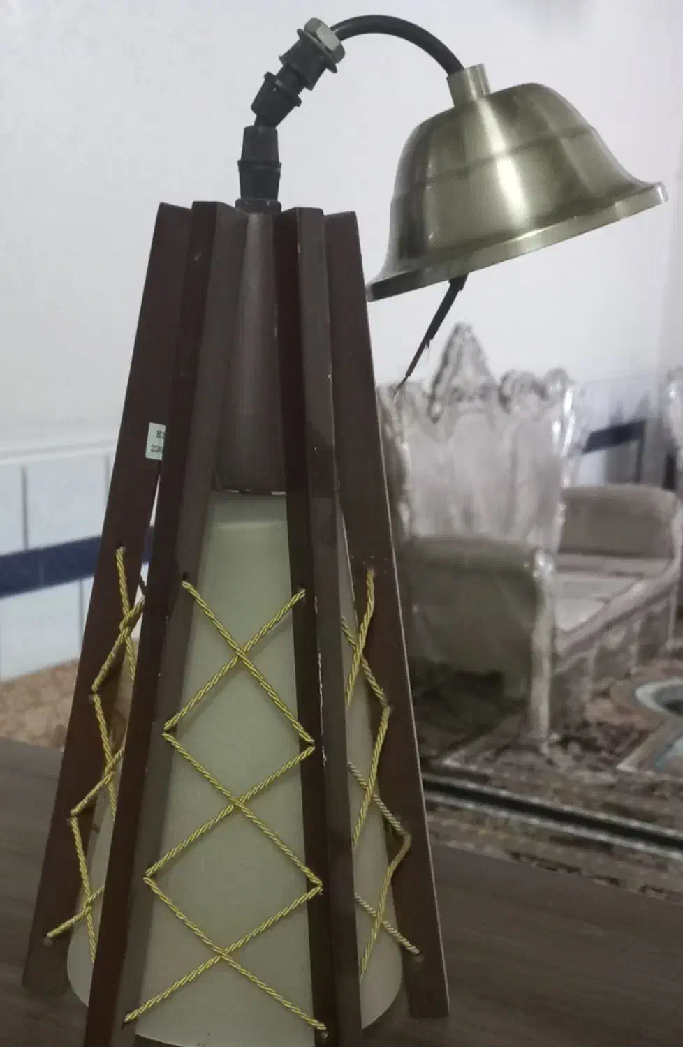 لوستر سقفی تک شعله|لوستر و چراغ آویز|شوشتر, |دیوار