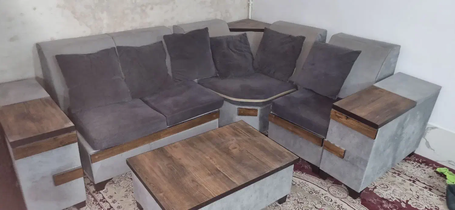 مبل|مبلمان خانگی و میز عسلی|آران و بیدگل, |دیوار