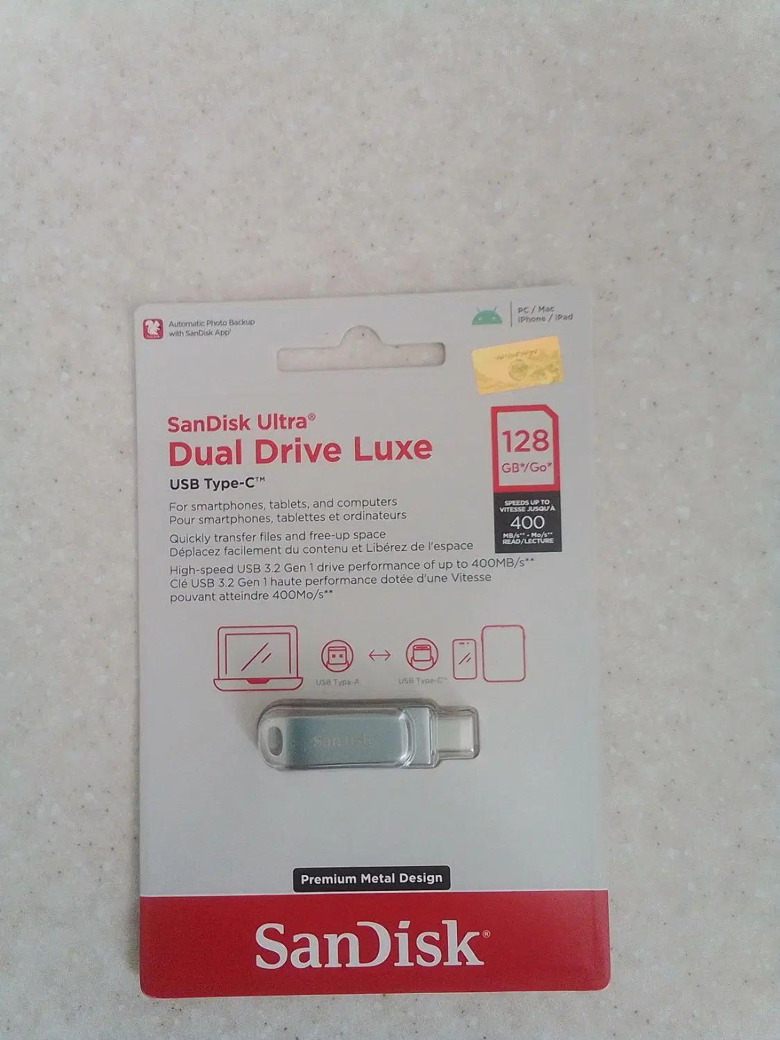 فلش sandisk 128g|قطعات و لوازم جانبی رایانه|تهران, شهرک انصار|دیوار