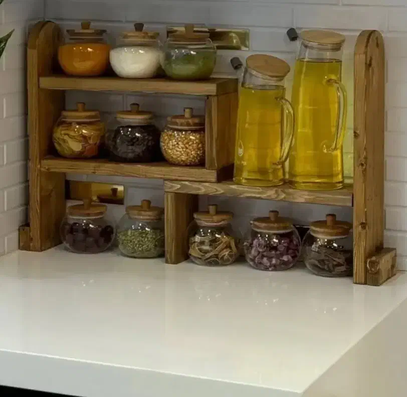 شلف پازلی چوبی|کتابخانه، شلف، قفسه‌های دیواری|پردیس, فاز ۹|دیوار