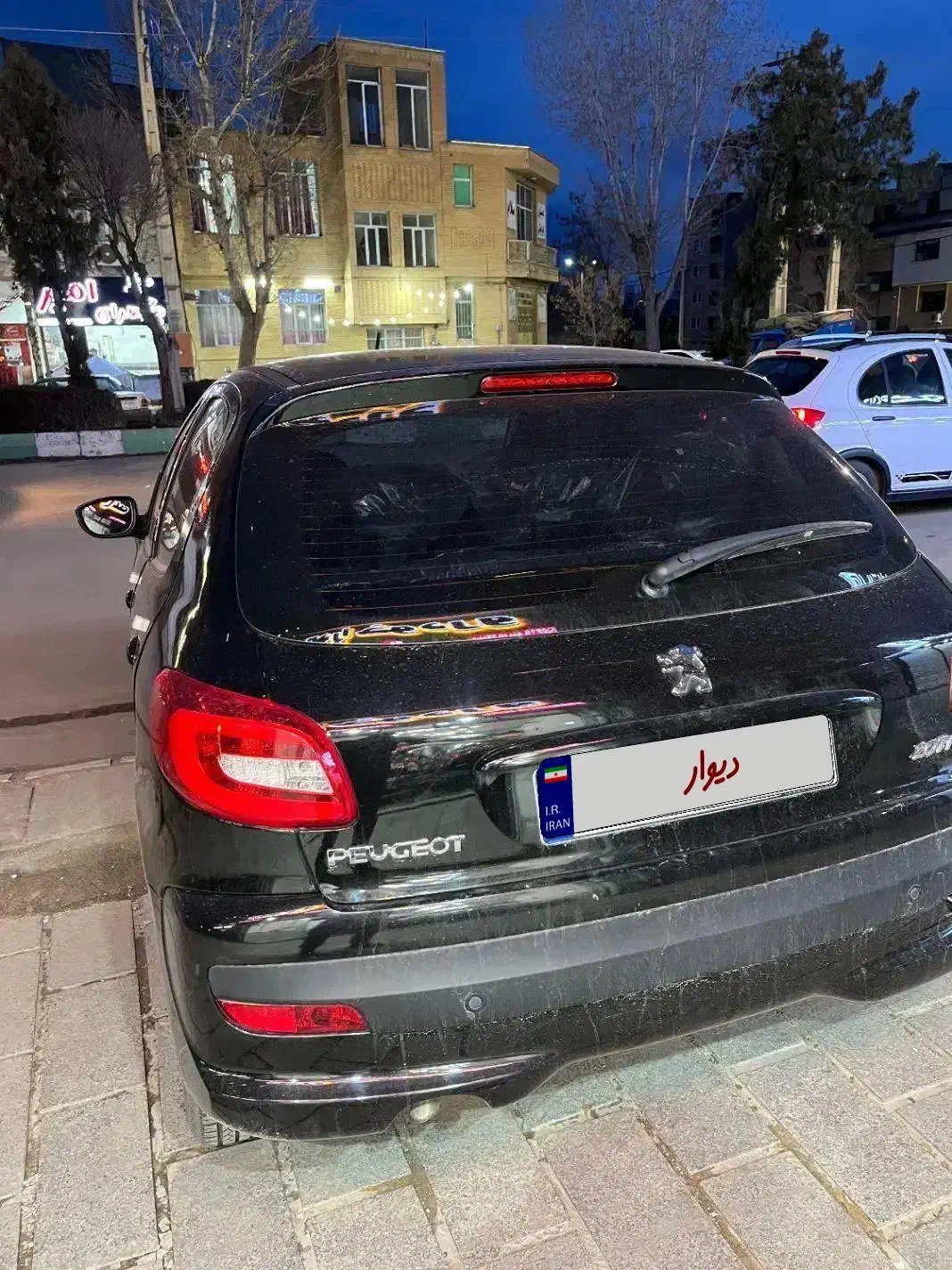 207 مشکی|خودرو سواری و وانت|زنجان, |دیوار