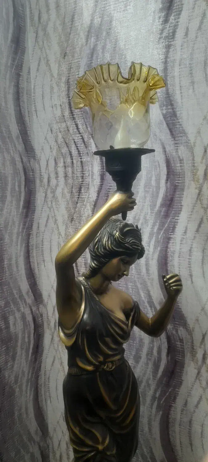 مجسمه قلع و سرب با روکش برنجی|مجسمه، تندیس، ماکت|ری, حمزهآباد|دیوار