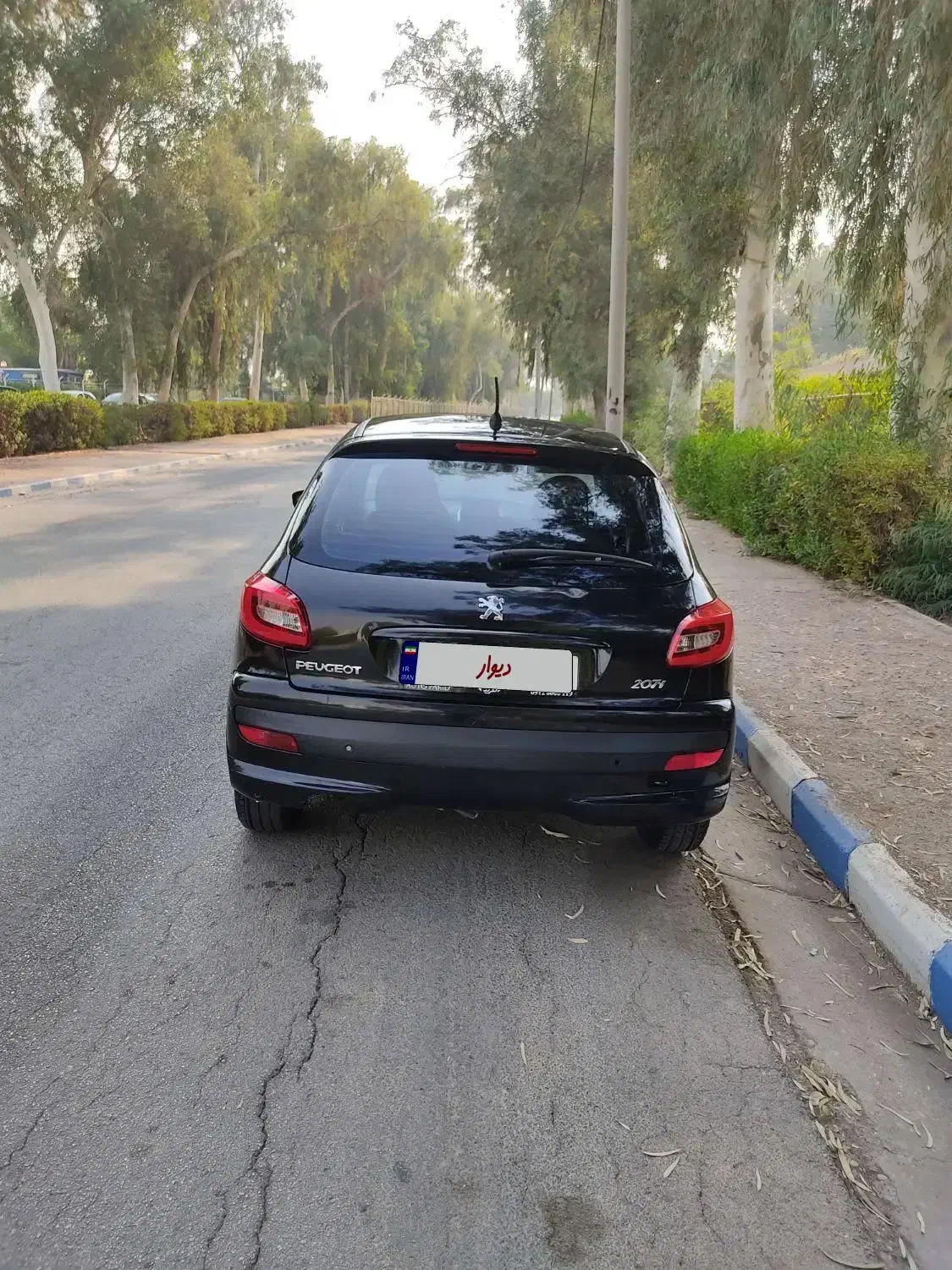 207 پانورما مشکی مدل 1399|خودرو سواری و وانت|اهواز, کیانپارس |دیوار