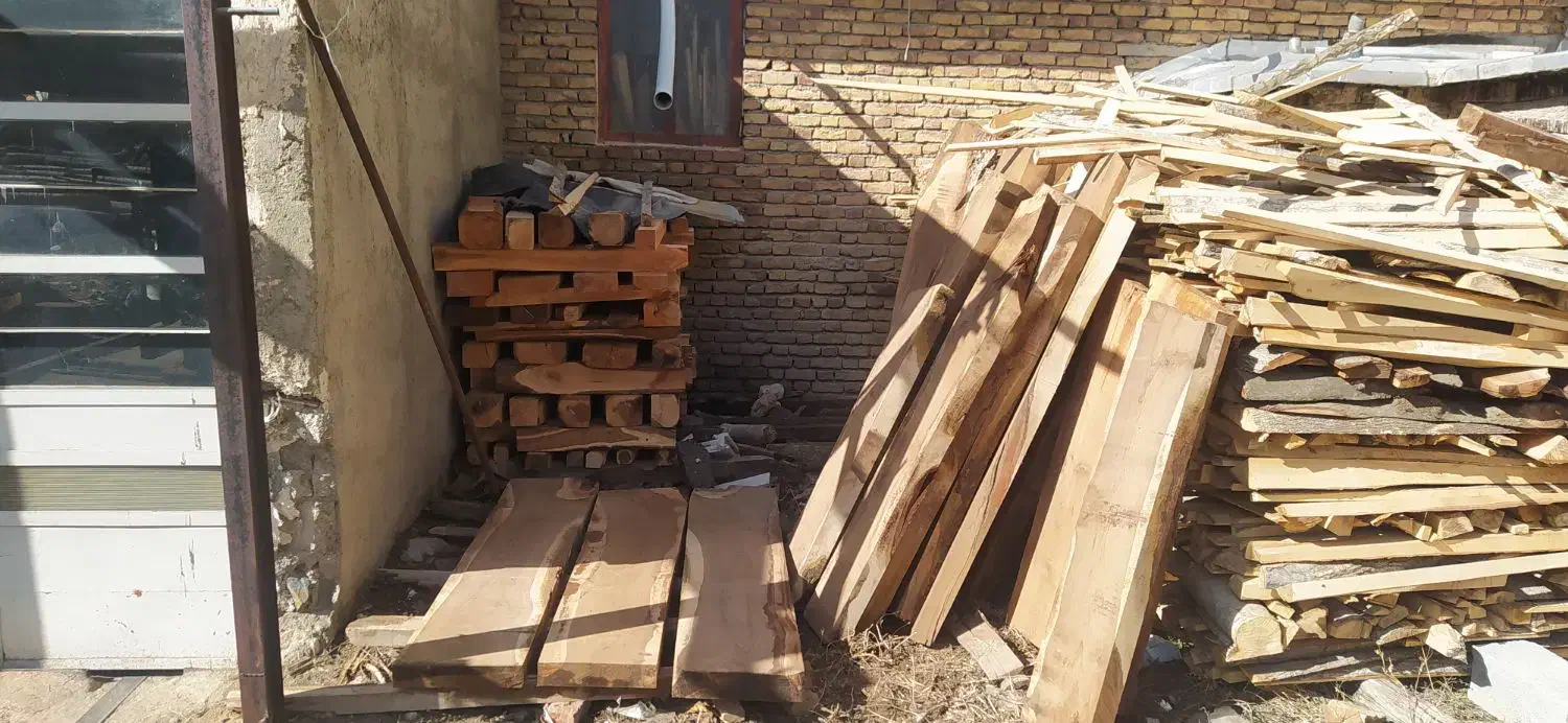 چوب خشک گردو و ملچ اوجا و گیلاس|مصالح و تجهیزات ساختمان|خلخال, |دیوار