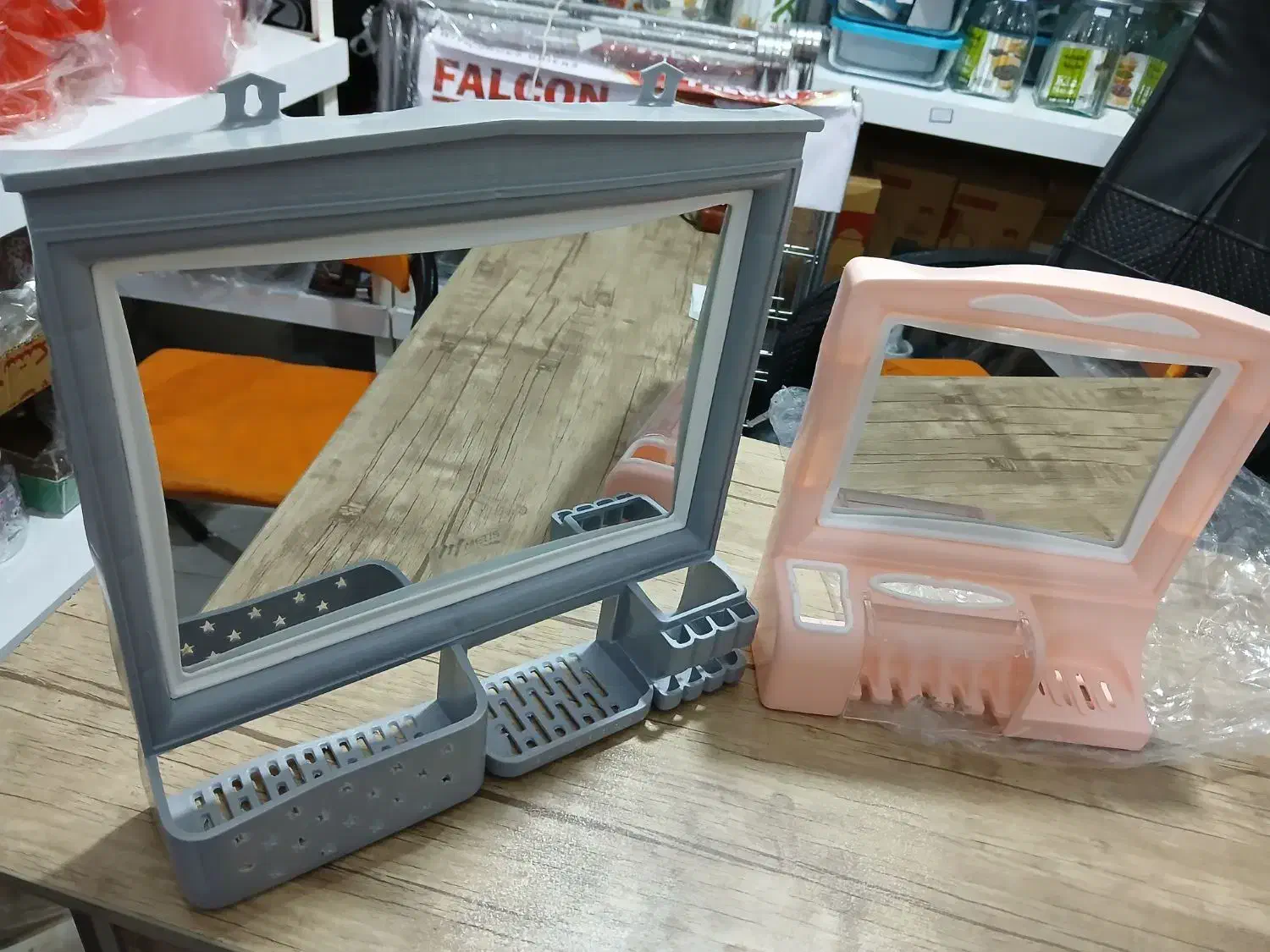 جا مسواکی آینه دار|لوازم سرویس بهداشتی|گنبد کاووس, |دیوار