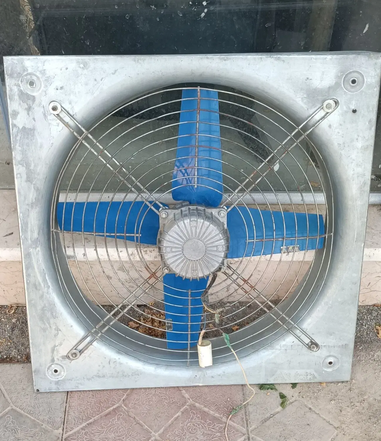 فن هواکش تک فاز، قطر دهانه 60cm|پنکه و تصفیهکنندهٔ هوا|تهران, پامنار|دیوار