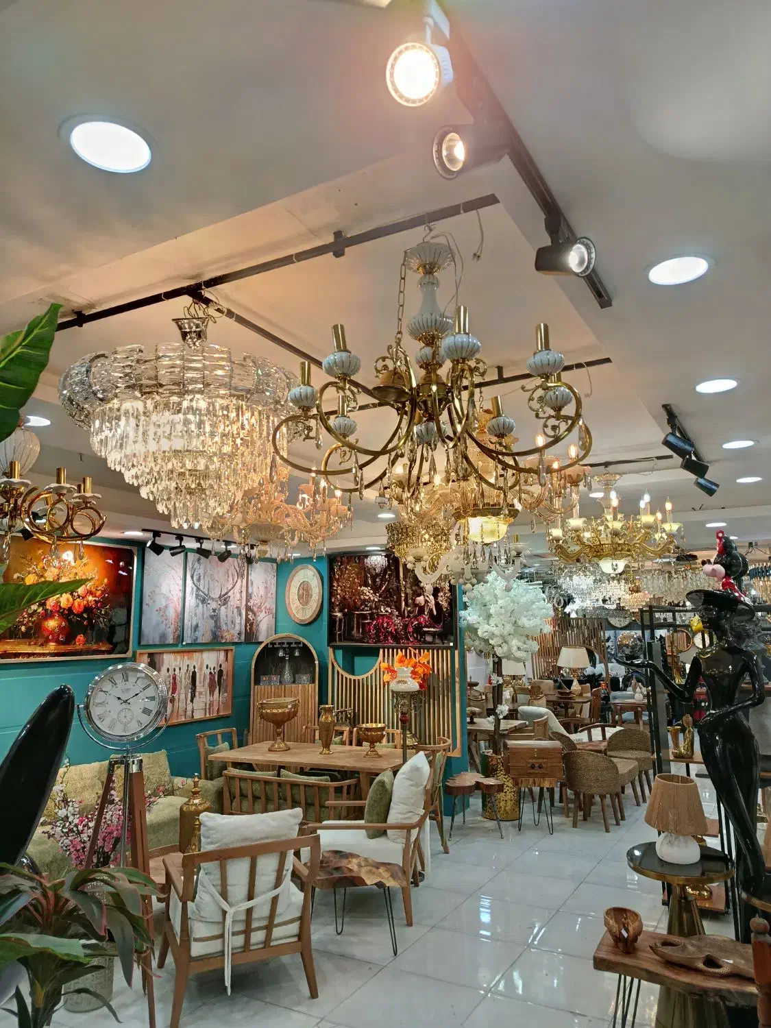 لوستر|لوستر و چراغ آویز|اهواز, گلستان|دیوار