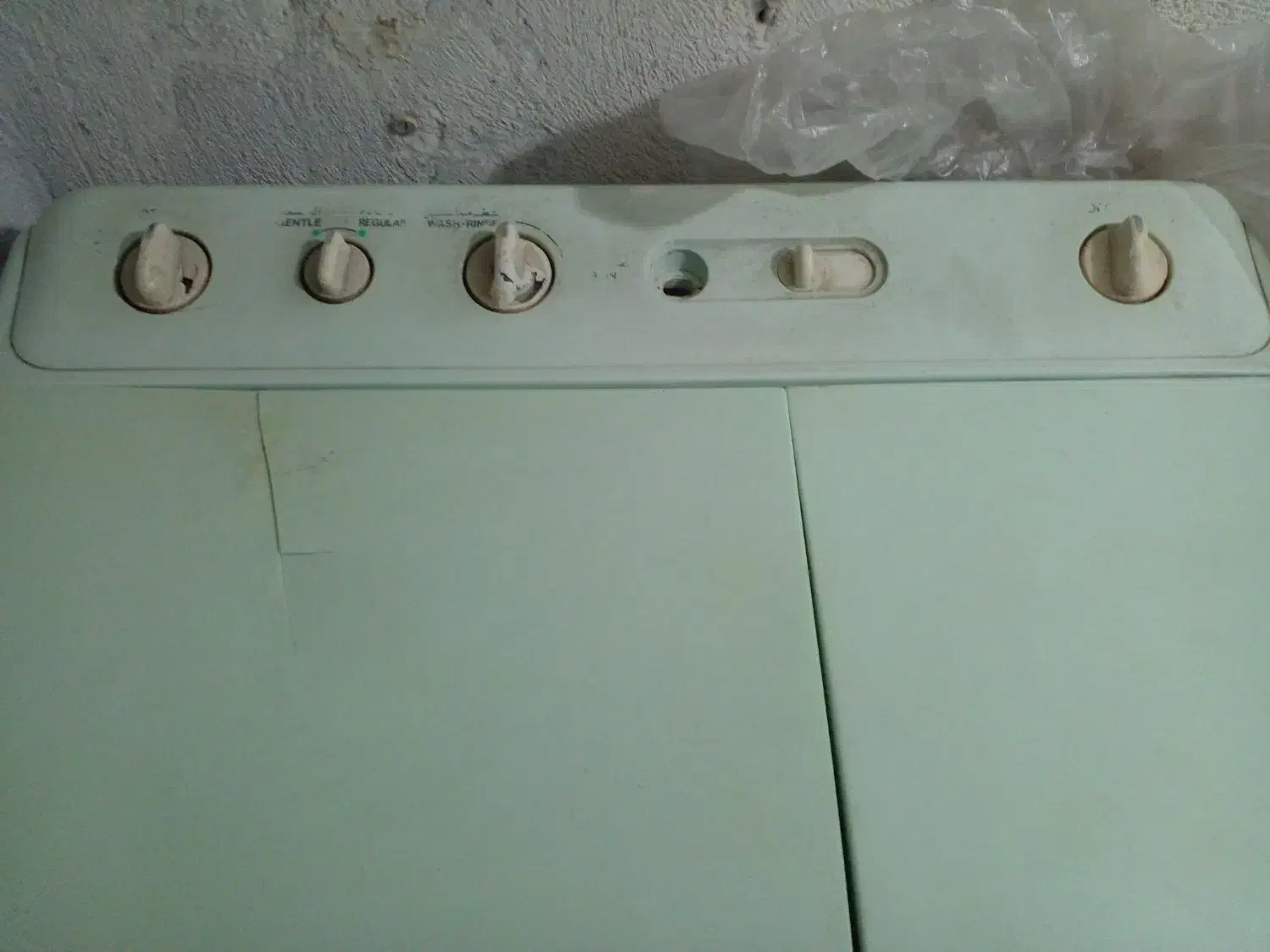 ماشین لباسشویی اصل ژاپن دوقلو ۷کیلویی|ماشین لباسشویی و خشککن لباس|محمدیه-قزوین, |دیوار