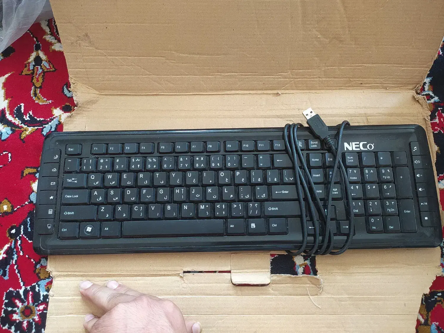 کیبورد NECo|قطعات و لوازم جانبی رایانه|اردبیل, |دیوار