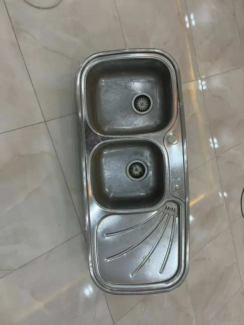 فروش سینک ظرفشویی لگن چپ|مصالح و تجهیزات ساختمان|اهرم, |دیوار