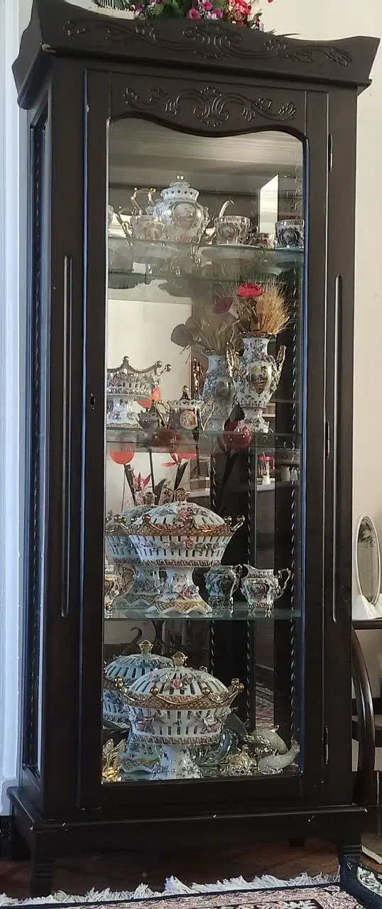 بوفه چوبی|بوفه، ویترین، کنسول|خلخال, |دیوار