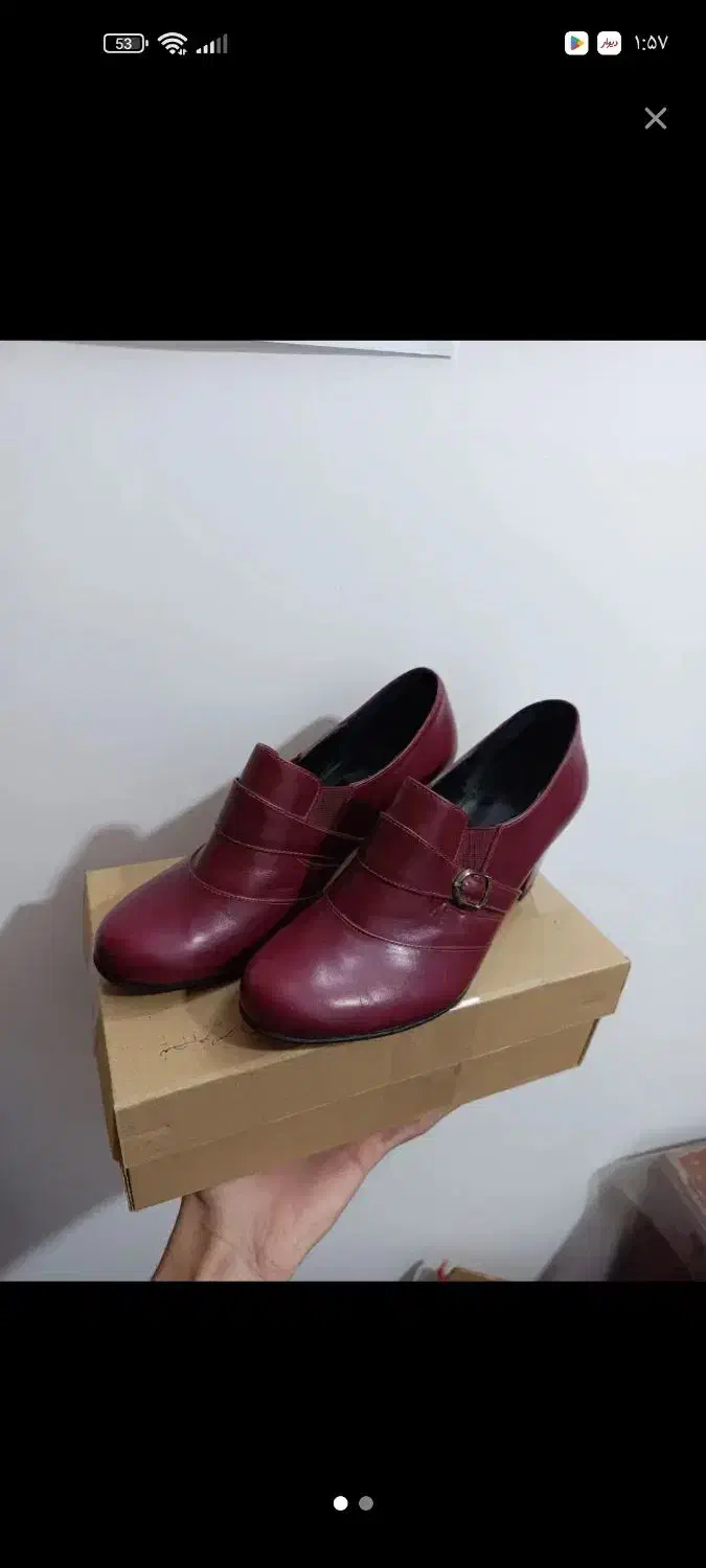 کفش چرم گاو|کیف، کفش، کمربند|سبزوار, قصبه شرقی|دیوار